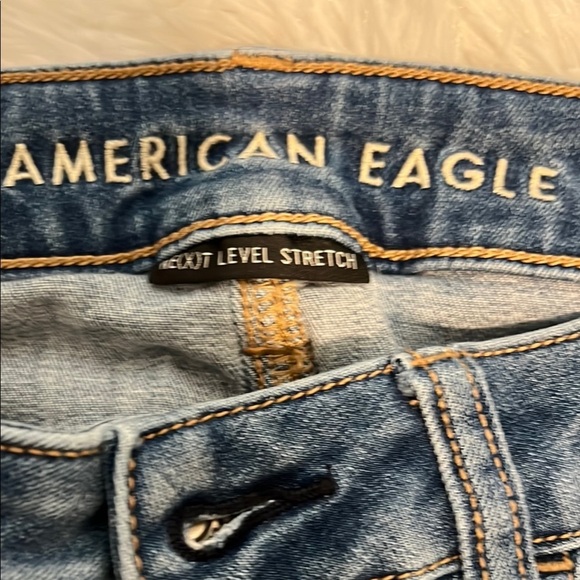 American Eagle Outfitters Blue Jegging Jeans with Stretch - Picture 5 of 5